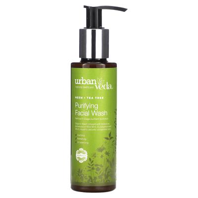 Purifying Facial Wash, Neem + Tea Tree, 5.1 Fl Oz (150 Ml)