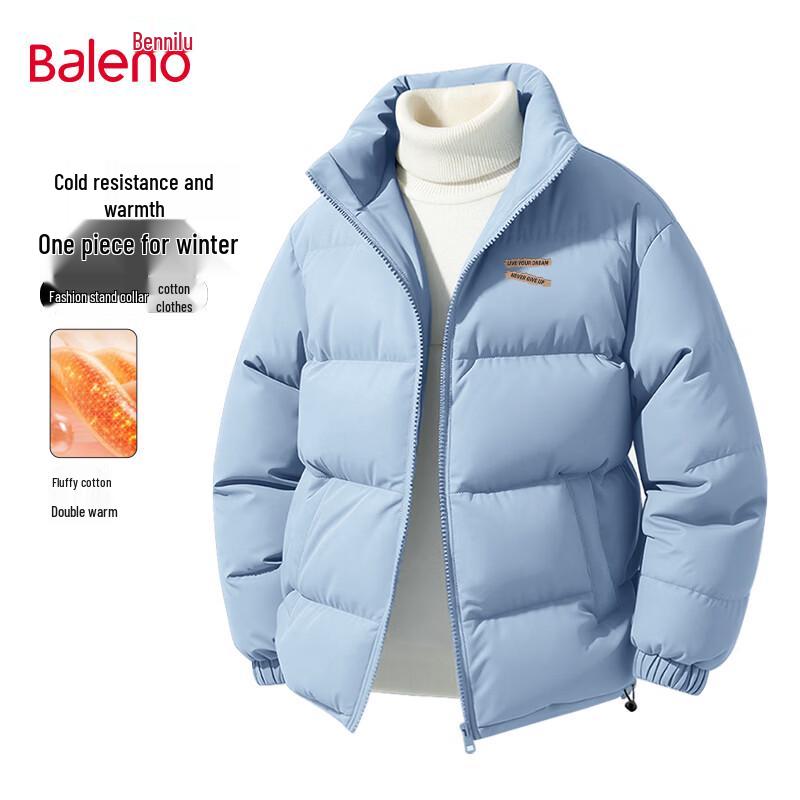 Baleno Unisex Stand-Up Collar Padded Jacket 3XL