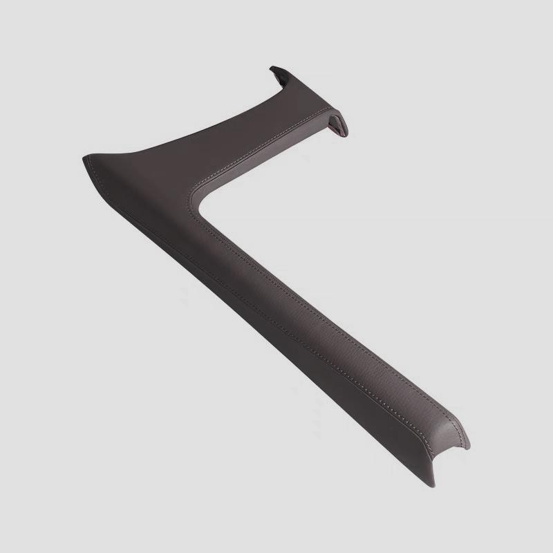 For Volvo XC60 2018-2025/S60 V60 2020-2025 Central Control Gear Shift Panel Leather Decorative Frame Car Accessories