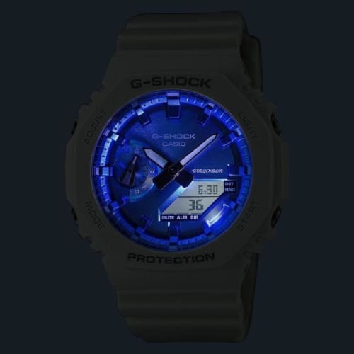 Casio G-Shock GA-2100WS-7A Men's Watch, Overseas Model
