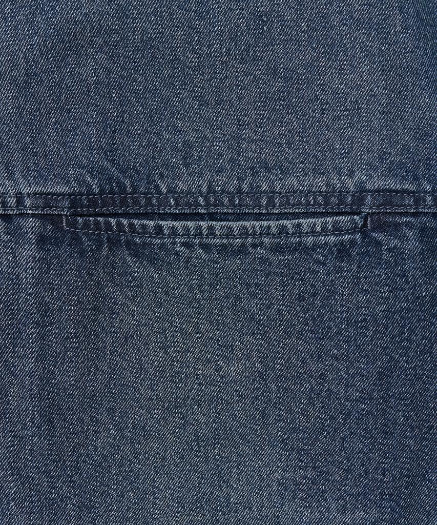 Excontainer Crop Field Denim Jacket (Washed Indigo)