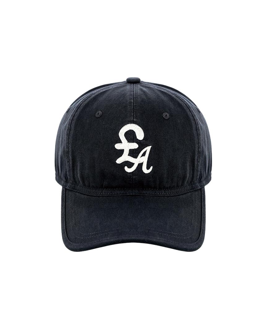 Nonpaundeu Washed £A Ball Cap [Washed Dark Navy]