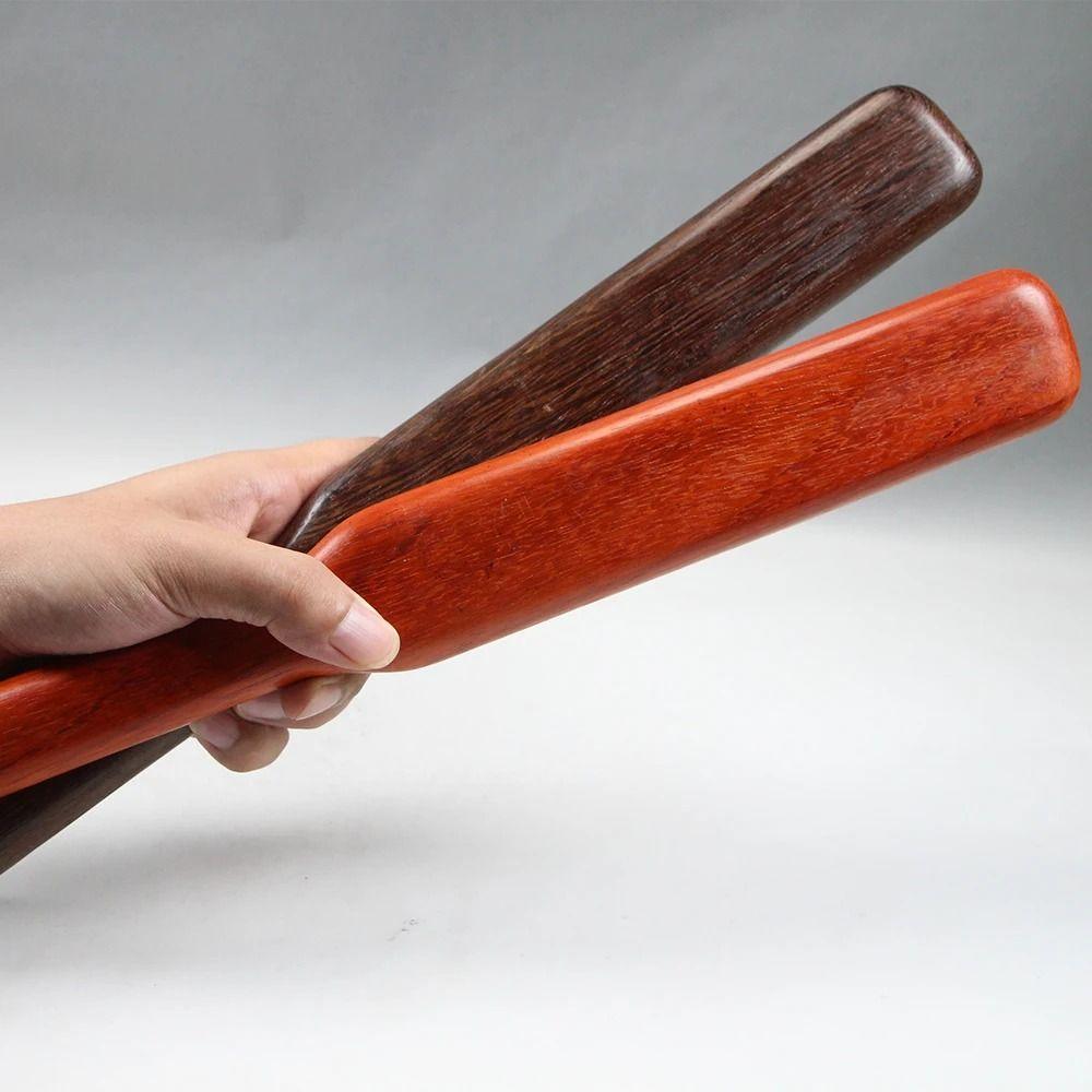 Long Handle Guasha Wood Stick Solid Wood Lymphatic Drainage Massager  Back Massage