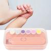 Baby Nail Trimmer Gentle Electric Baby Nail Clipper with Night Light Multifunctional Trim Polish Grooming Kit for Newborn