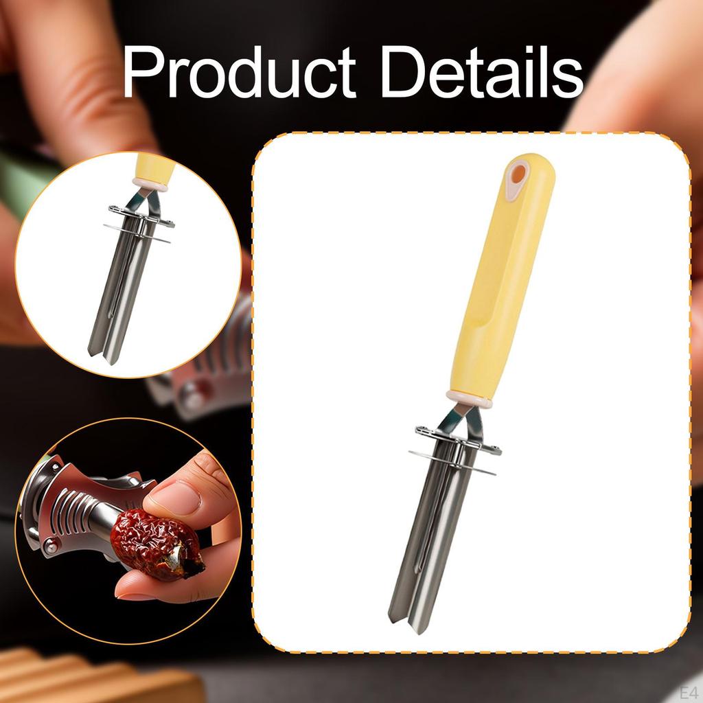Fruit Core Remover Tool, Ergonomic And Sturdy Stainless Steel Kitchen Gadget for