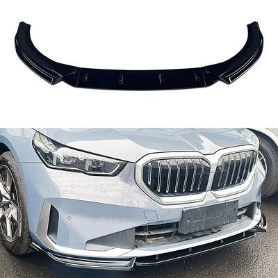 Car Front Bumper Lip Spoiler Diffuser Splitters BodyKit Aprons Cover Guard Trim For BMW 5 Series G60 G61 Standard Edition 2024+