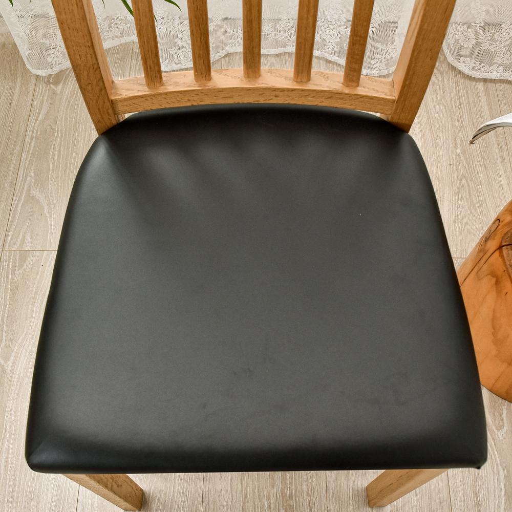 PU Waterproof Fabric Seat Cushion Covers Square Stretch Chair Cover For Hotel Banquet Dining Living Room Leather Seat Cover