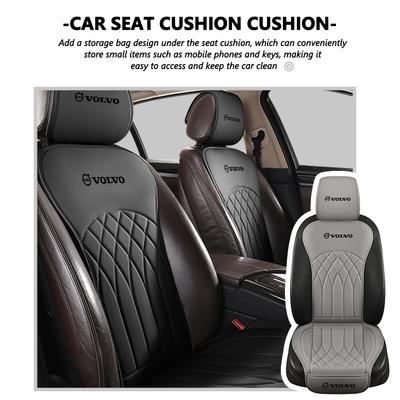 Car Seat Leather Breathable Comfortable Cushion Accessories For V50 S60 XC60 S40 XC40 XC90 V60 S80 S90 V70 XC70