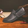 Fashion Designer Brand Retro Business Shoes Classic Brown Men's Leather Casual Shoes Soft Sole Comfortable Men's Business Dress Shoes