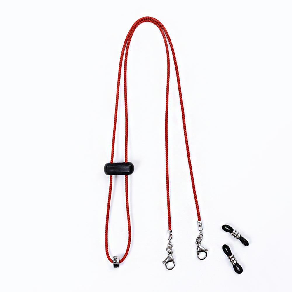 Jeibanseukeullaesig Simple Slim Strap Eyeglass Chain Mask Necklace (C2001-An669_Or)