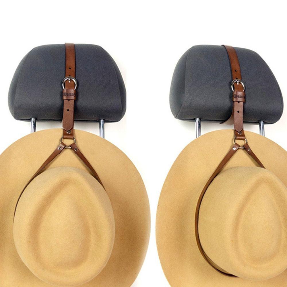 

Кожаная шляпа из искусственной кожи, подвесной ремень, ковбойская шляпа, держатель для хранения, износостойкая стойка для ковбойских шляп, автомобили