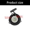 Starter Pulley Assembly Replacement for Blower Repair, Pull Start Spool Housing with Handle for BR500 Starter System Service Work and Maintenance Use