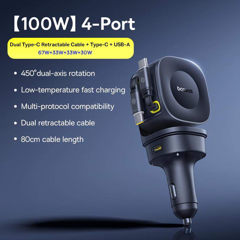 Baseus Car Charger 60W 100W 30W