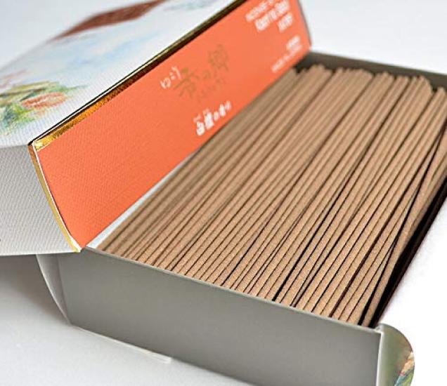 Okuno Seimeido Incense Village Yurari Large Loose Pack Practical Incense Sticks Sandalwood Scent