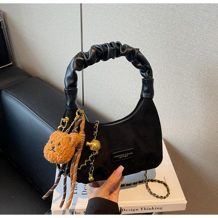 Premium Sense Super Fire Niche Bag 2025 New Retro Versatile Shoulder Messenger Bag Fashion Portable Dumpling Bag Tide