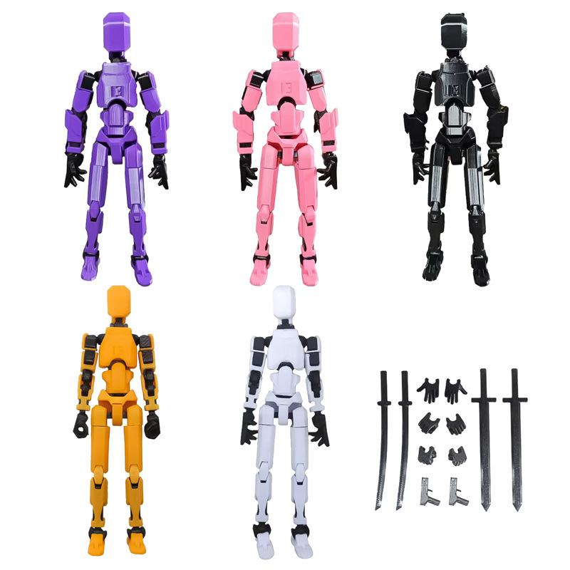 Robot Mutaforma Mobile Multi-Articolato 3.0 Manichino Stampato in 3D 13 Action Figure Giocattoli Bambini Adulti Giochi Genitori-Figli
