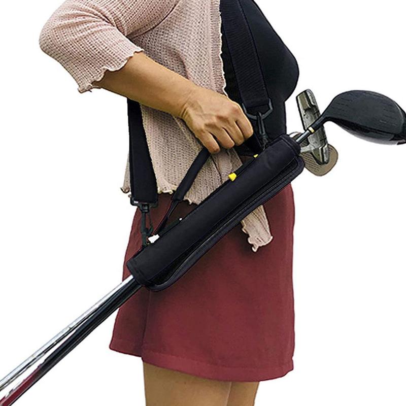 Bolsa de transporte ligera del palo de golf portátil de viaje bolsa de  hombro ajustable Correa de conducción Entrenamiento de viaje Bolsas de  estuche de golf N9Z3 comprar a buen precio —