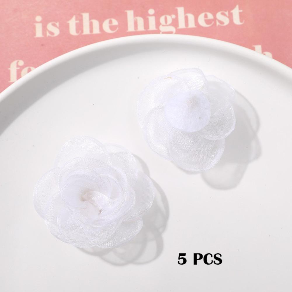 

5 шт. Плетение сеткой Материал для серег Ручная работа Аксессуары для одежды Новый аксессуар для волос-зажим 6