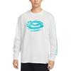Nike T Shirts Men's White Crew Neck Moderate FV3487-121