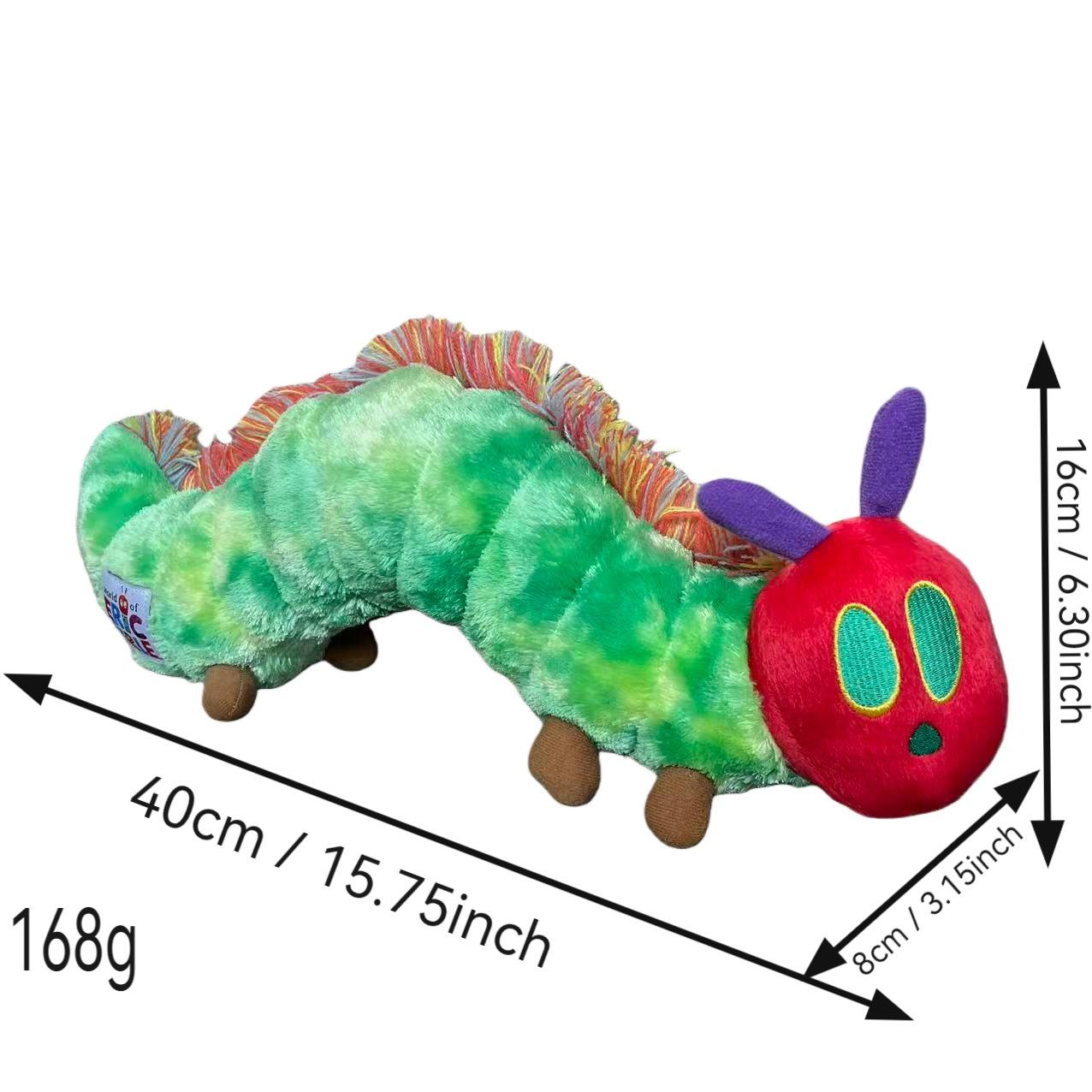 

Eric Carle Children s Picture Book Plush Toy, Hungry Green Caterpillar Doll, Pillow Doll
