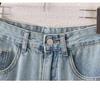 Girl's Jacquard Wide-Leg Slimming Jeans - Women's Spring 2025 High-Waisted Straight-Leg Pants