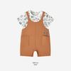 YEEHOO Baby Boy Summer Short-Sleeve Jumpsuit