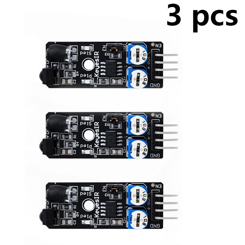 KY-032 4-Wire Infrared Obstacle Avoidance Sensor 2-40cm Adjustable TTL EN Control for Arduino Robot Smart Car
