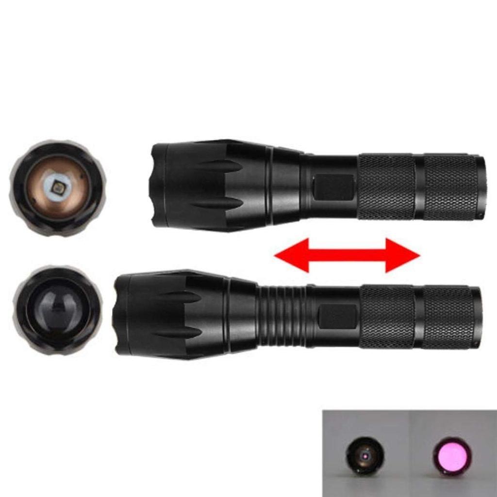 Infrared 850nm IR Illuminator Zoomable IR LED Infrared Light Night Hunting is Flashlight, Flashlight, Flashlight, Torch, Vision, (Infrared Invisible)
