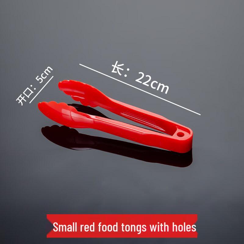 Plastic Transparent Food Tongs
