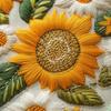 Sunflower Throw Pillow Cover Summer Flowers Cushion Cover Decorative Farmhouse Cushion Case for Home Living Room Couch Bedroom Decor