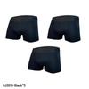 Breathable Cotton Boxer Briefs for Teen Boys - Solid Colors and Plus Sizes