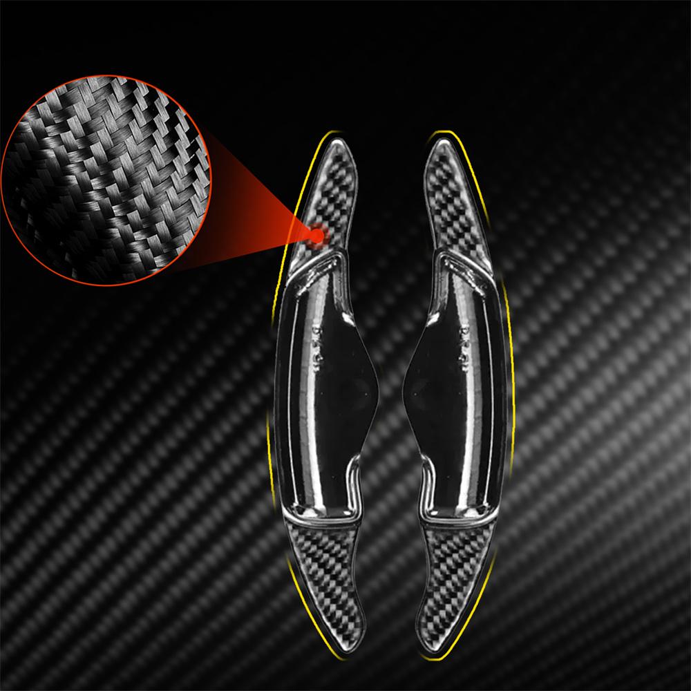 Carbon Fiber Steering Wheel Shift Paddle Shifter For Hyundai Sonata 2020-2022