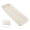 Heavy Duty Resin Saucer for Potted Plants Rectangle Design Ensures Effective Water Collection and Floor Protection