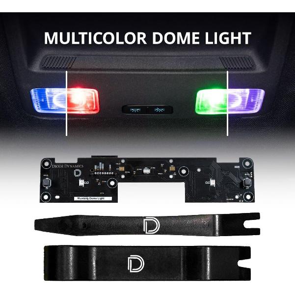 Diode Dynamics LED Dome Light compatible with Ford Mustang 2024-2025, RGBW