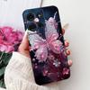 For Motorola G05 G15 Power G35 G55 G75 E15 Phone Case Back Cover Girly Fashion Flower Butterfly Paintong Soft TPU Bumper Fundas