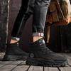 British Style Brown Men's Motorcycle Boots Original Casual Platform Boots Men Winter Street Leather Ankle Boots for Men Hombres