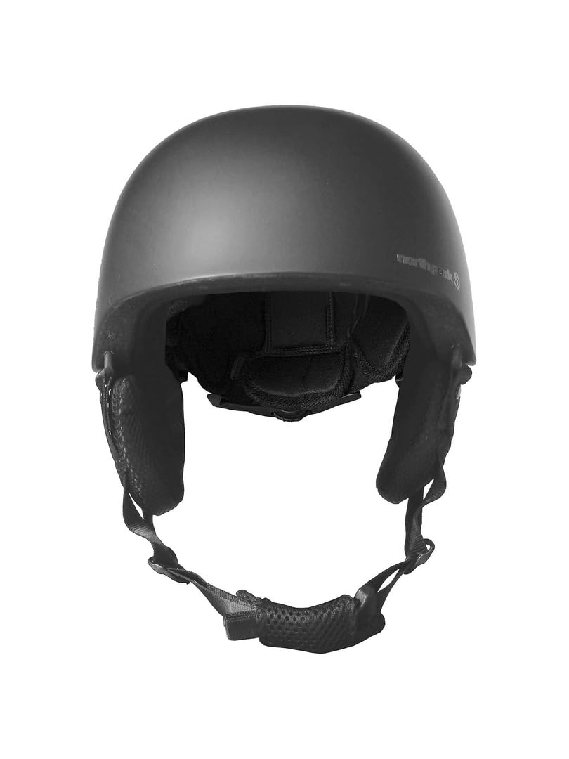

North Peak NP-2512 MBK Helmet, Unisex, for Snowboarding, Skiing, and Skateboarding, Sizes L-XL