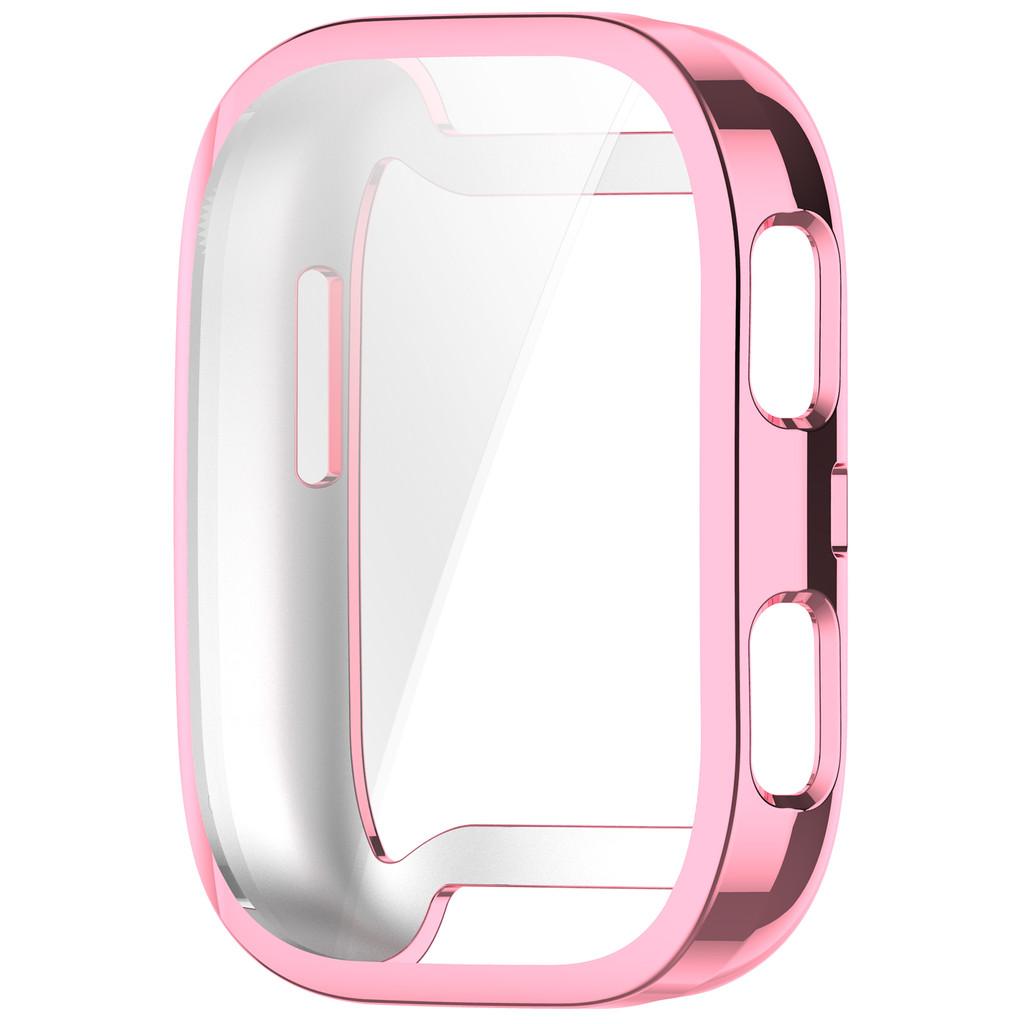 Weiche TPU-Hülle für Amazfit Bip 6 Schutz Vollbildschutz Galvanisierte Schutzhülle Transparent auf Amazfit Bip6