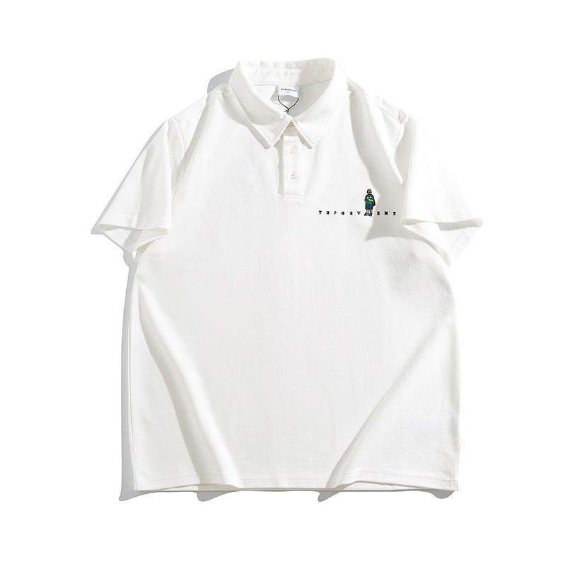 

Премиальное ощущение Модная большого размера Влагоотводящая Мягкое качество Дышащая Мужская Свободная рубашка поло Устойчивая к складкам Повседневная Спортивная С коротким рукавом Рубашка с воротником 8XL белый