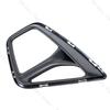 Matte Black Front Bumper Fog Lamp Daytime Light Trim Cover Frame Grille Lid Bezel Hood For Chevrolet Blazer