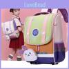 Cute Cartoon Style Preschool Backpack For Children With Breathable Oxford Fabric