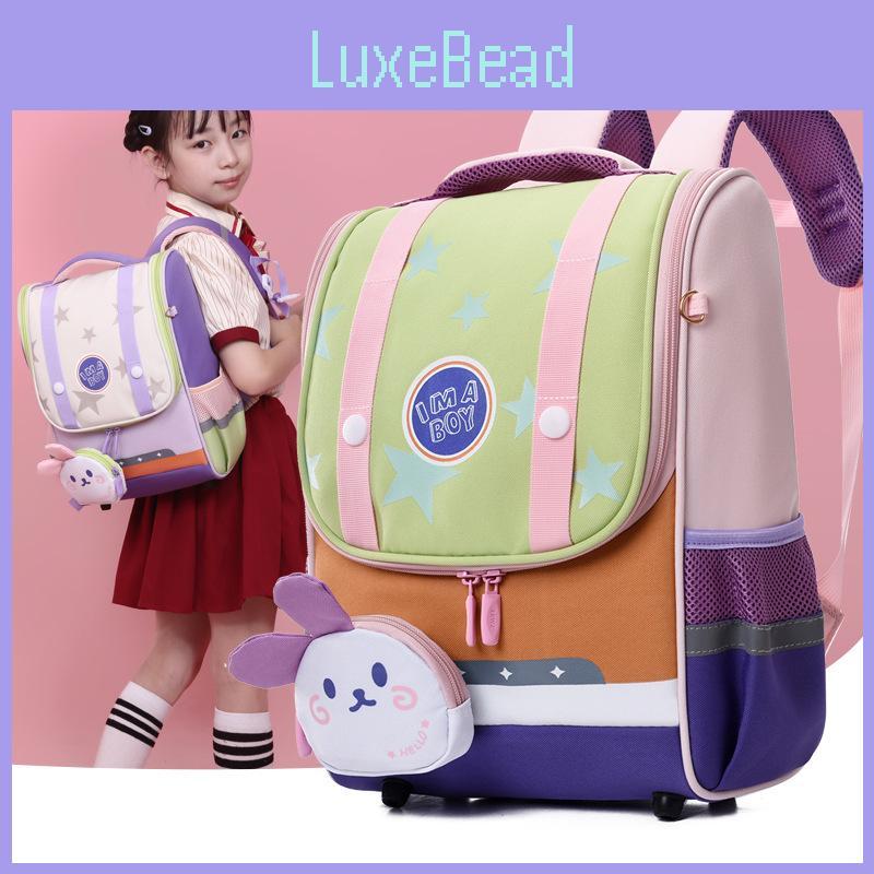 Cute Cartoon Style Preschool Backpack For Children With Breathable Oxford Fabric