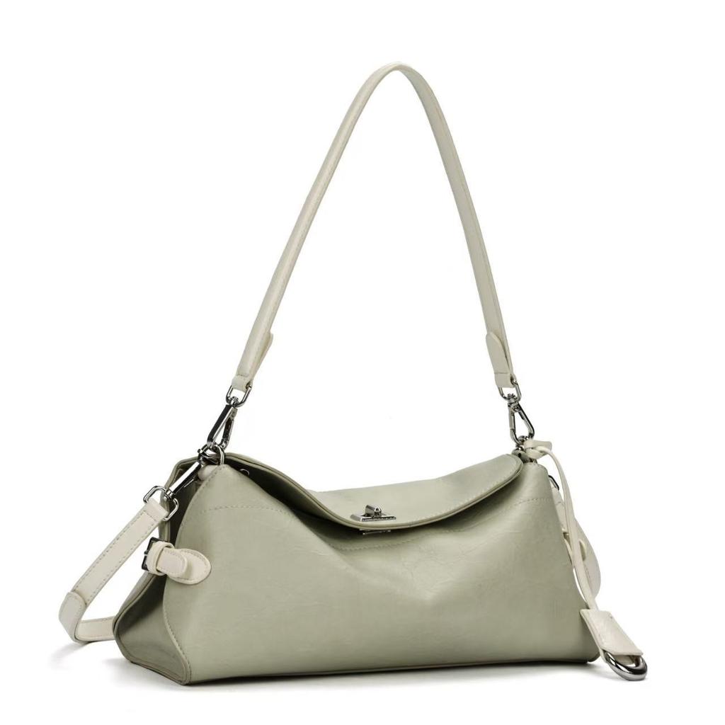 Large Capacity Exquisite Bag Women'S Light Luxury French Retro Style Handbag Lightweight High-End Messenger Bag