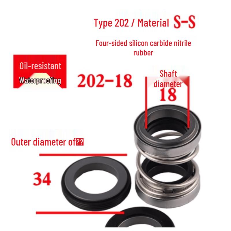 ZOEBE Mechanical Seal 202-18 34mm