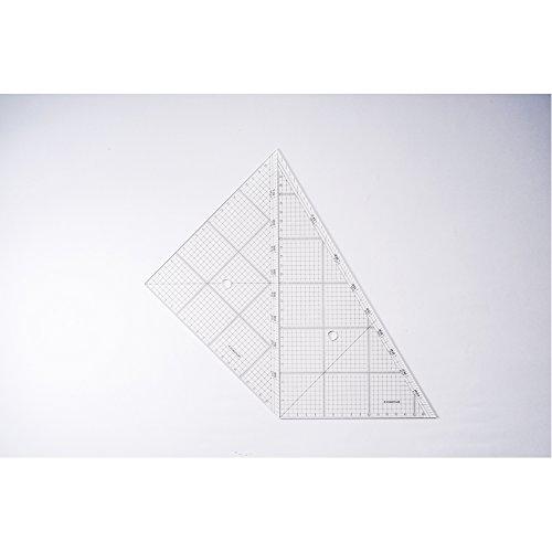 STAEDTLER Triangle Ruler Set for Drafting and Layout, 30cm, 966 30
