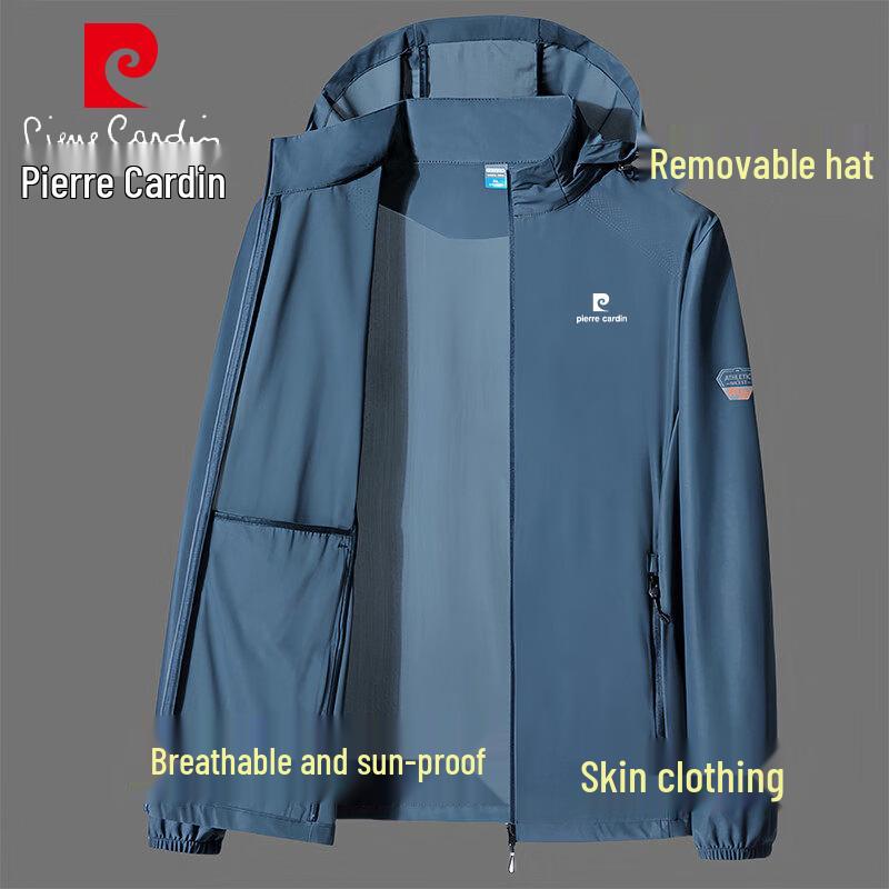 Pierre Cardin Men s Lightweight UV Protection Hoodie 3XL