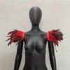 Gothic Halloween Masquerade Feather Shawl Costume Accessory