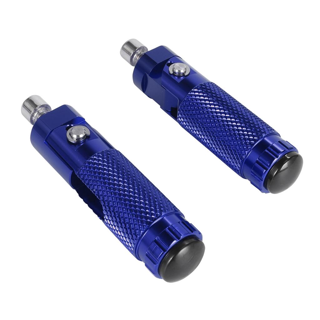Universal Motorcycle Motorized Bicycle Folding Foot Rest Round Pedal Compatible with for for for