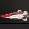 A-Wing Starfighter MOC Building Blocks, Rebel Alliance Interceptor Model, Space Battle DIY Collection for Adult Fans