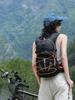 Breathable Lightweight Backpack with Waist Support and Reflective Strips for Outdoor Hiking, Cycling, and Camping.